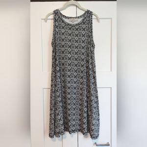 Loft A-Line Swing Dress